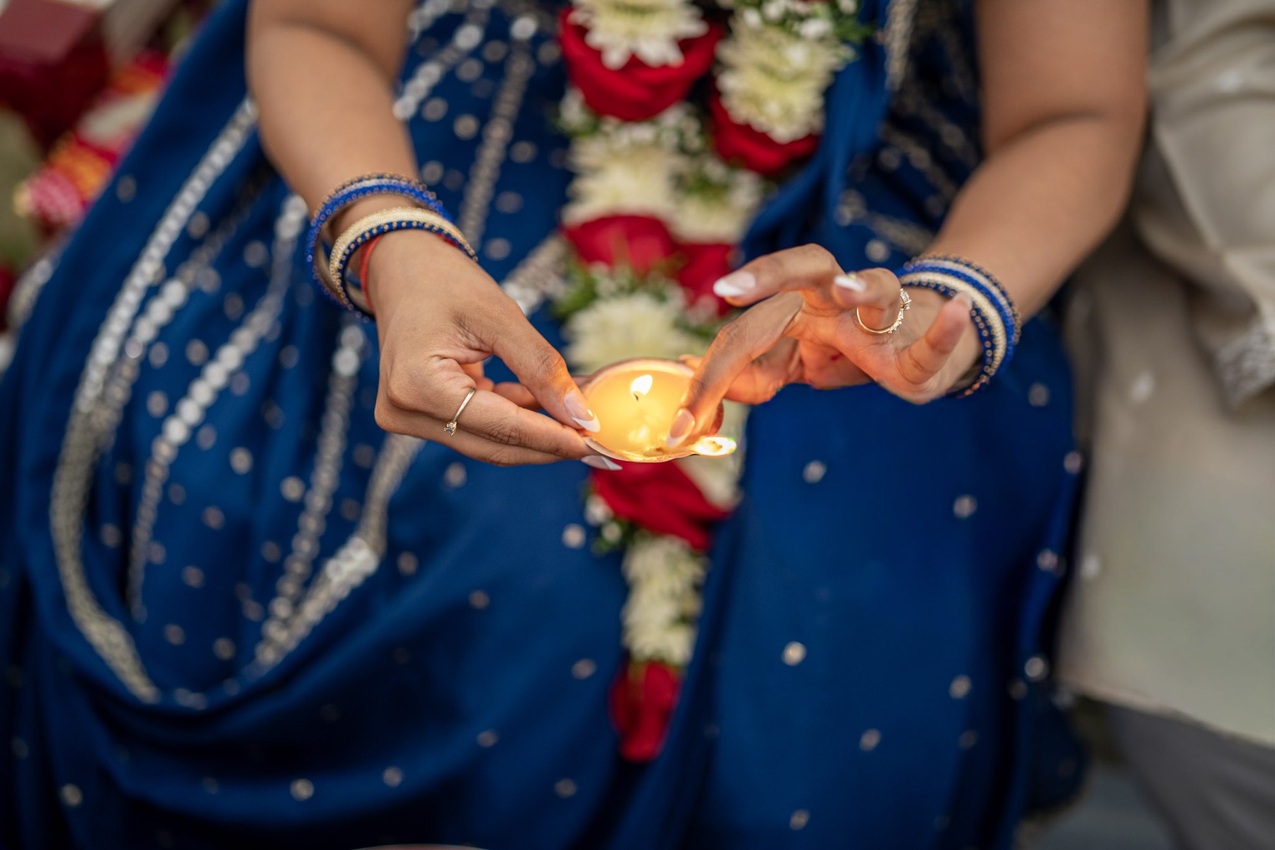 Wedding ceremony moment